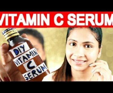 How to make VITAMIN C SERUM at home for youthful, glowing, spotless skin || RABIA SKIN CARE
