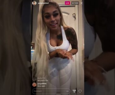 JANIA MESHELL TAKES TWO SHOTS OF HER FITNESS NUTRA BURST AND ESSENCE MARIE TALKS TO FANS ABOUT LIFE!