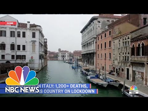 Italy Still On Lockdown After 1,200 People Die From COVID-19 | NBC News NOW