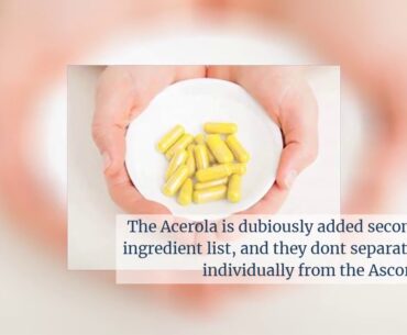 Review NATURELO Premium Vitamin C with Organic Acerola Cherry and Citrus Bioflavonoids - Whole...