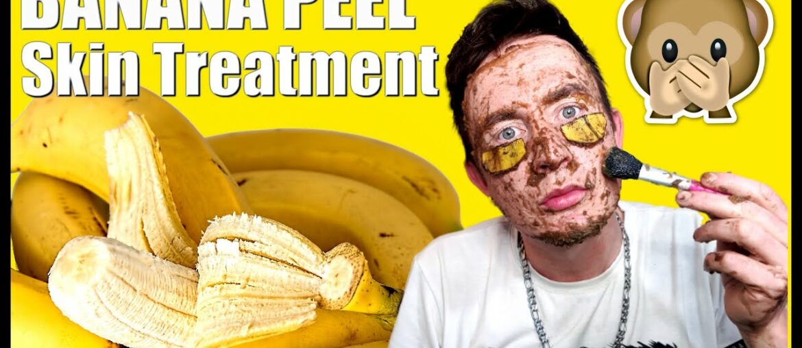 Amazing Banana PEEL skin treatment | Vitamin C Infused | Natural Botox Beauty Hack 2020