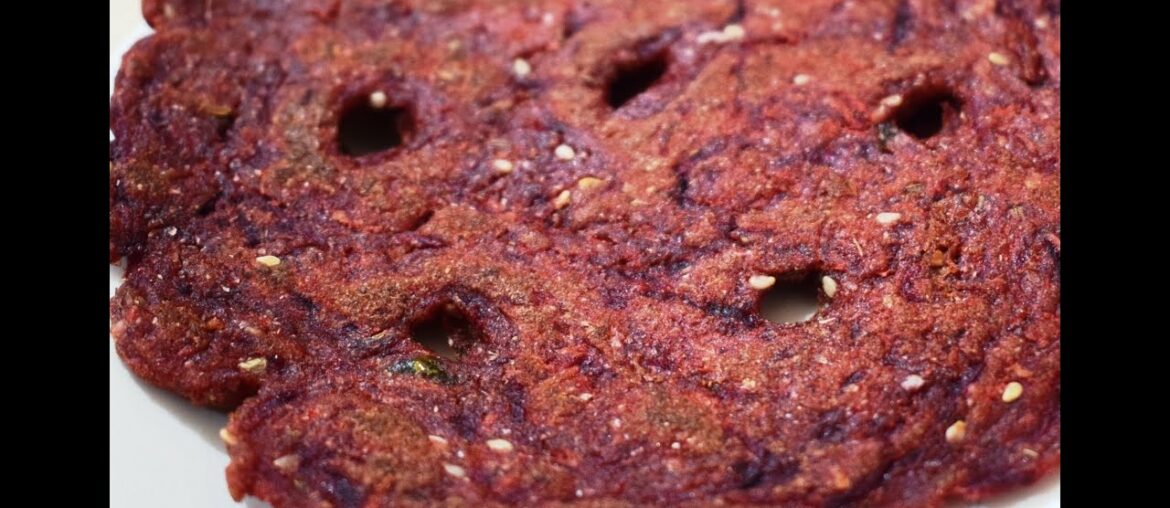 BEET CARROT HIGH FIBER THALIPITH #KIDS SPECIAL BREAKFAST #IRON RICH HEALTHY #IMMUNE BOOSTING RECIPE