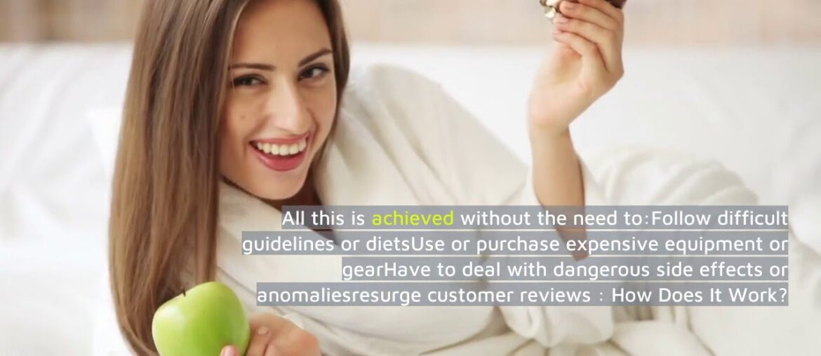 resurge customer reviews : Does Resurge Supplement Really  Function?