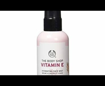 The Body Shop Vitamin E Face Mist & Eye Refreshing Gel review!      #corona #Lockdown