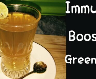 Lemon Ginger GreenTea for Better Immune System | Immune Booster | COVID19