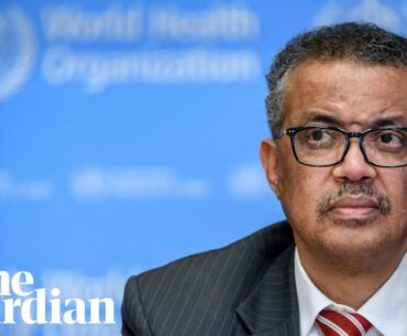 Covid-19: World Health Organization holds briefing on latest – watch live