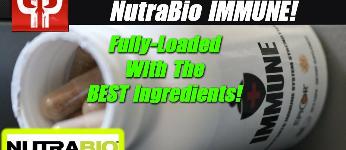 NutraBio IMMUNE: All-in-One Immune System Supplement!