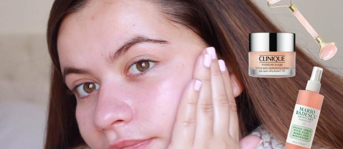 Morning Skincare Routine For Oily/Combination Skin | Glowy & Hydrating Products