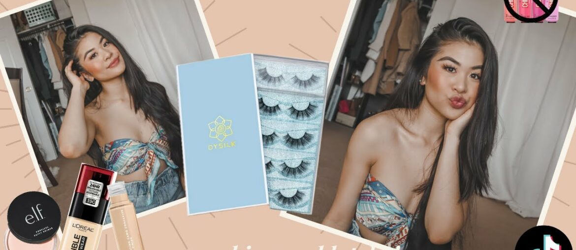 TIKTOK RECOMMENDS MY MAKEUP: I try on all the viral tiktok makeup so you don't have to