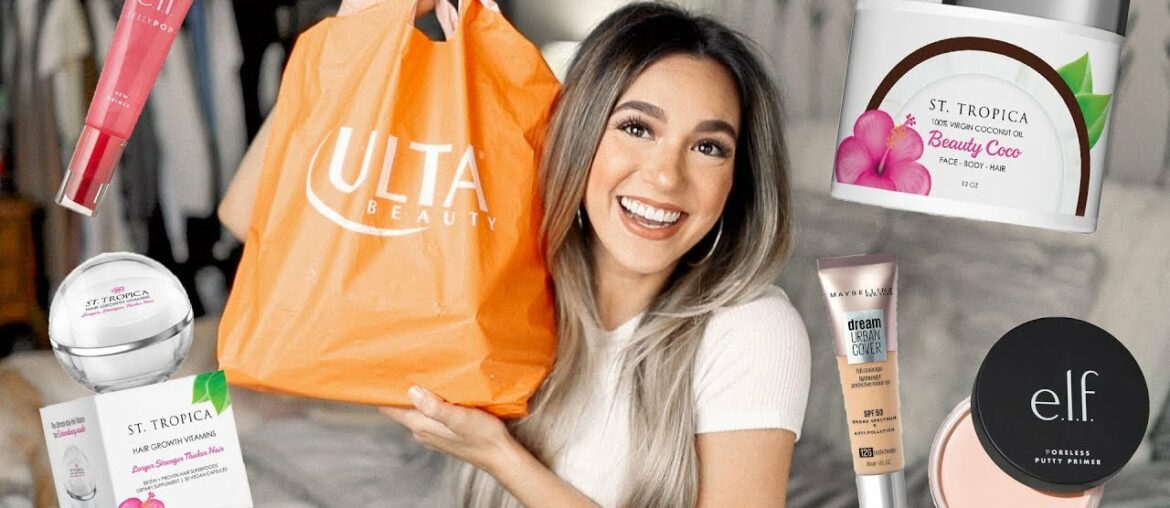 ULTA HAUL + I’m Taking the ST. TROPICA Hair Vitamin Challenge! | 2019