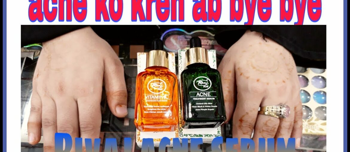 Rivaj UK vitamin Cacne treatment serum