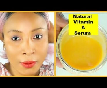 APPLY VITAMIN A CREAM SERUM FOR 5 DAYS, GET GLASS SKIN, REMOVE WRINKLES, BOOST COLLAGEN LOOK YOUNGER