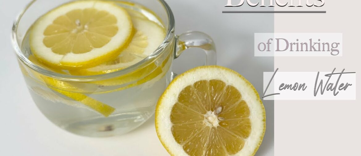 Lemon Water Detox - Healthy Habits - Clear Skin - Minimalist Lifestyle