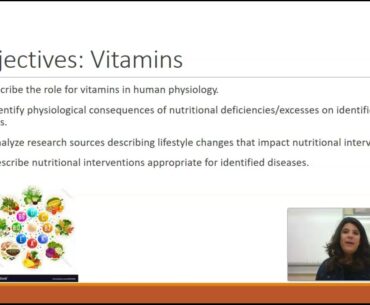 Basic Nutrition: Vitamins