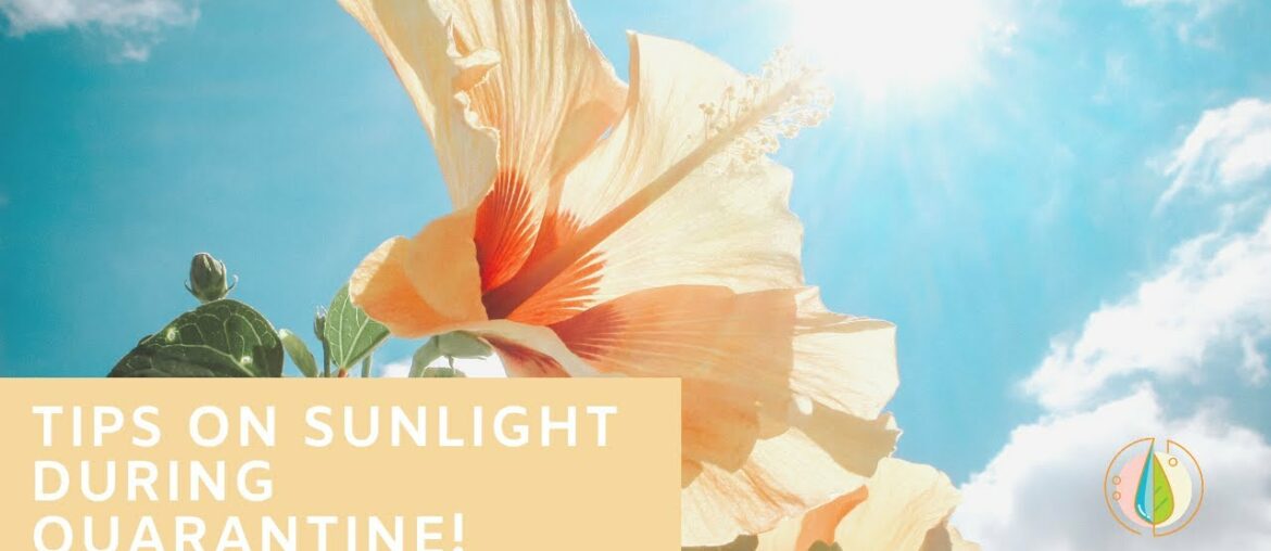 Tips On Sunlight Exposure During COVID19 Quarantine