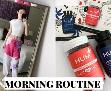 HEALTHY SPRING 2020 MORNING ROUTINE + HUM NUTRITION EXPERIENCE