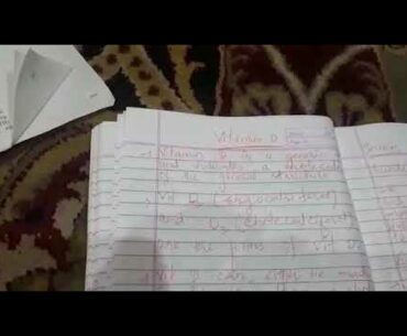 Nutrition "Topic Fats Soluble Vitamins"