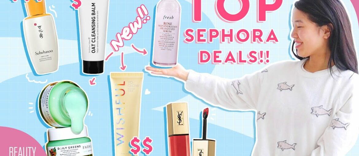 💰Sephora’s BEST-SELLER & NEW Skincare Products We Picked 💸: For ALL Skin Types