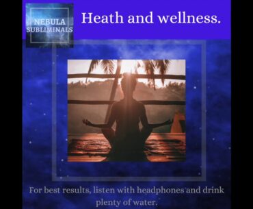 Health and Wellness Subliminal | Immune system booster