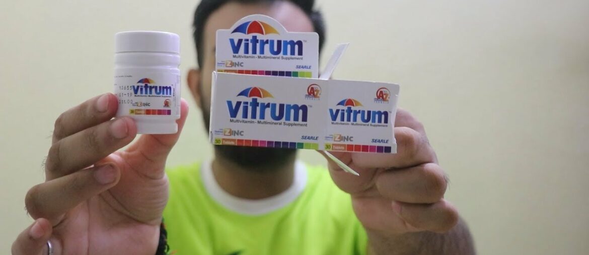 Vitrum - Multi Vitamin & Multi Mineral Supplement - Tablets | Unboxing And Review