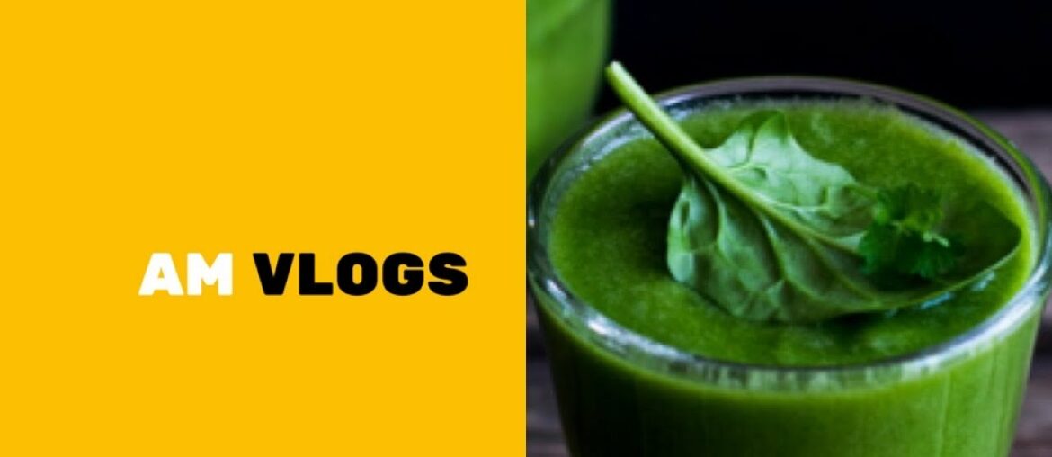 Healthy Spinach smoothie recipe