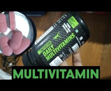 #GmNutration #Gurumann A small video on gm nutrition multivitamin 2020 || PRODUCT REVIEW ||