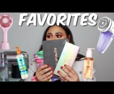 CURRENT FAVORITES: AMAZON, MAKEUP, SKINCARE