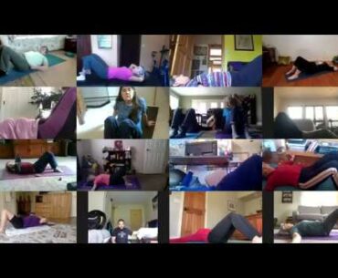 Posture Fitness Class April 23, 2020