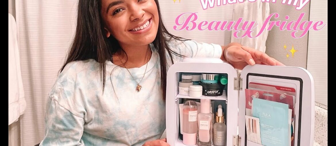 WHAT'S IN MY BEAUTY FRIDGE?!
