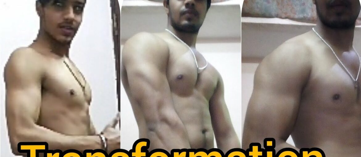Transformation 💪without any supplement in 6 months