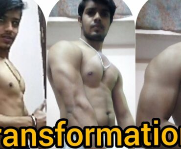 Transformation 💪without any supplement in 6 months