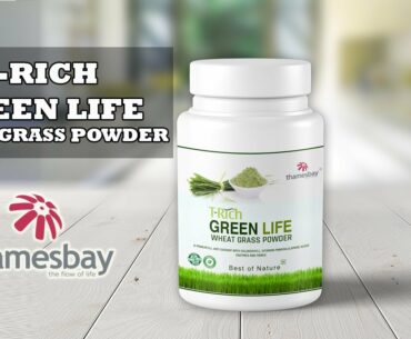 T-Rich Green Life Wheatgrass Powder | THAMESBAY