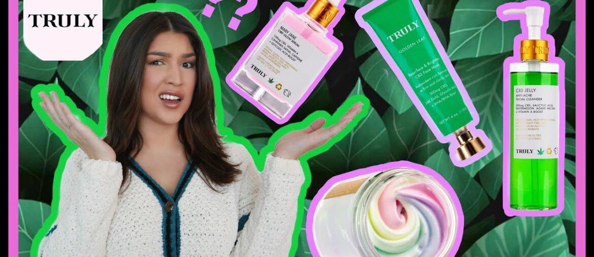 TRULY BEAUTY ENTIRE CBD REVIEW | DISCOUNT CODE | WORTH THE HYPE?