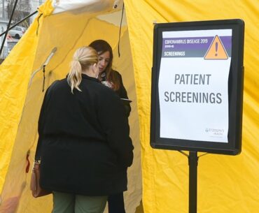 Coronavirus: Syracuse hospital screening for COVID-19 outside ER