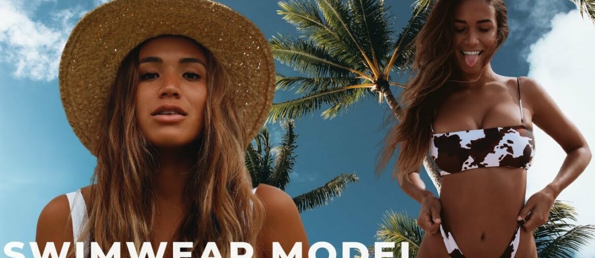 Swimwear Model beauty routine | body hair removal, skincare, etc.