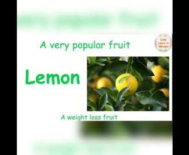 Amazing health benefits of Lemon, vitamin C rich fruit