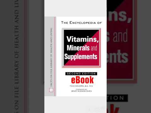 The Encyclopedia of Vitamins, Minerals and Supplements @+6281.215.635.025 eBook 2004 Fact On File.