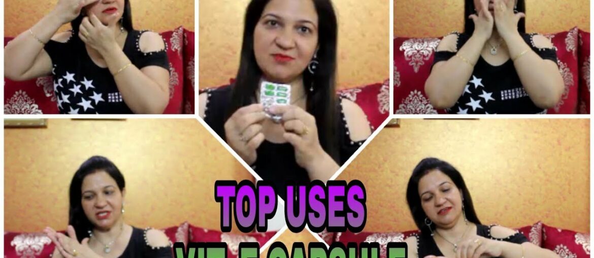 VITAMIN E OIL FOR FACE , SKIN AND HAIR | TOP USES | BEAUTY BENEFITS OF VITAMIN E | ROYAL STYLE