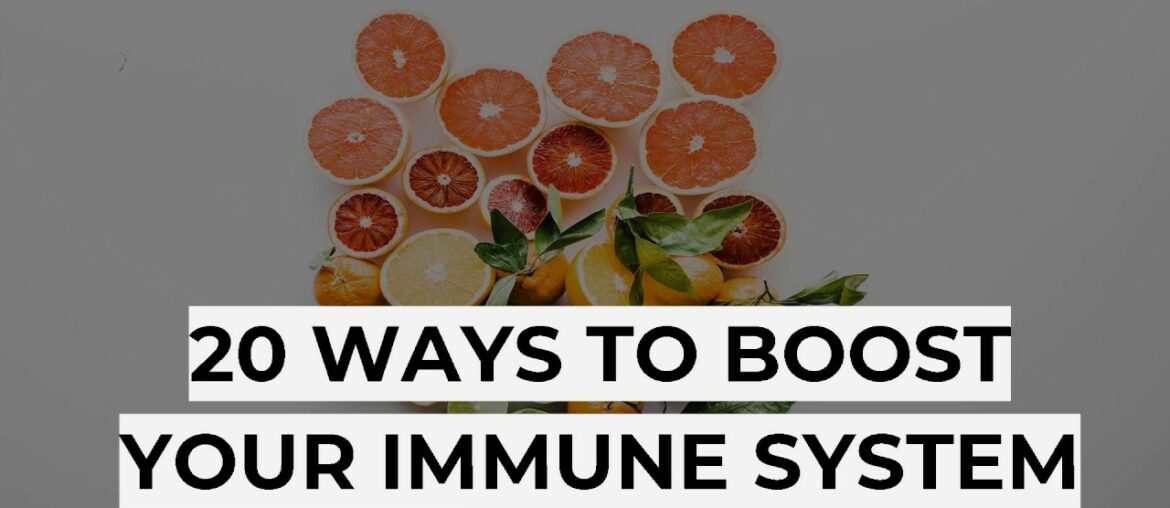 ways to boost your immune system