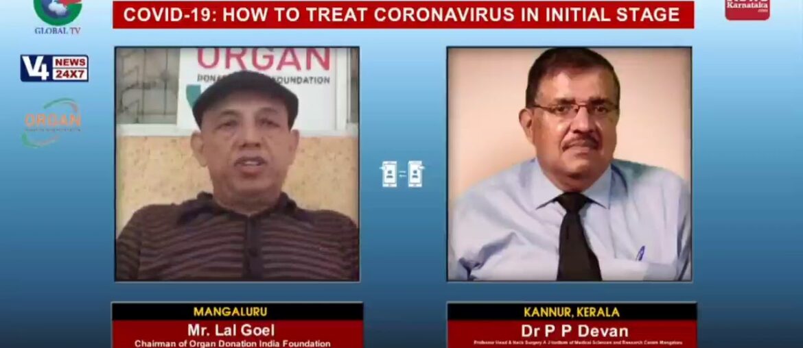 Dr P P Deven Tips for Coronavirus precautions