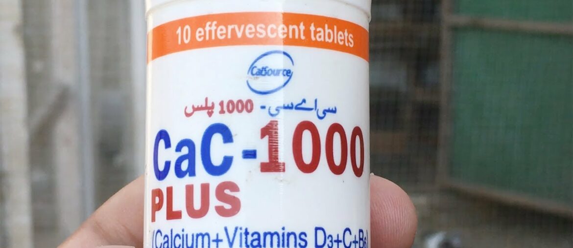 Calcium + Vitamins For Pigeons One Time a Week