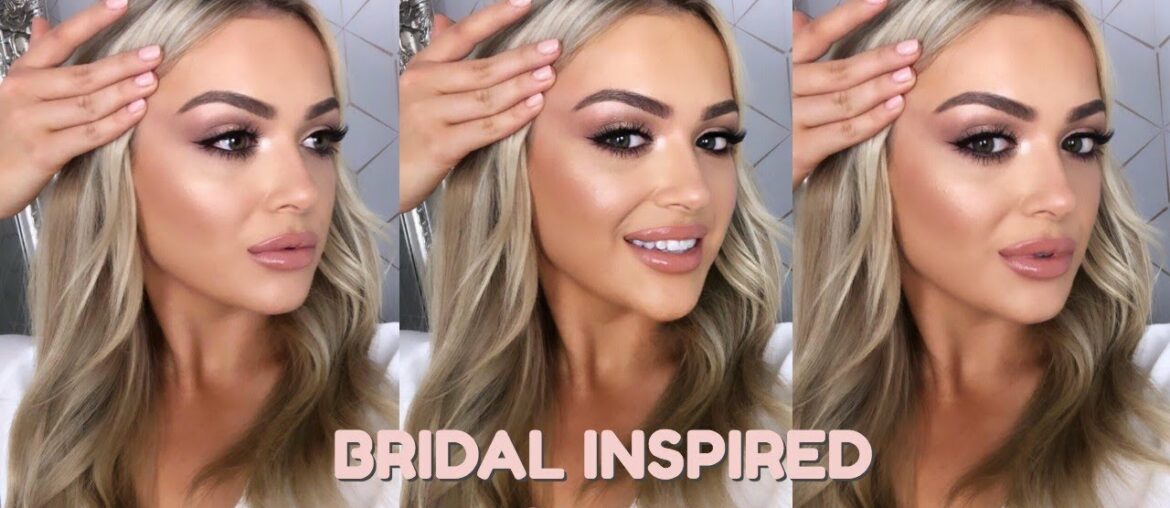 HOW TO: BRIDAL INSPIRED MAKEUP TUTORIAL - STEP BY STEP FOR BEGINNERS - MELISSA CORNELIUS