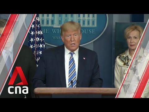 COVID-19: President Donald Trump says US will "again and soon be open for business"