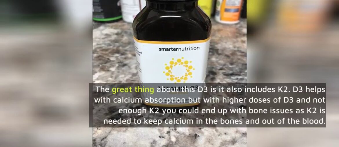 Review: Plant-Based Vitamin D3 Immune Support with Vegan K2 Complex in a Vegetarian Softgel - I...