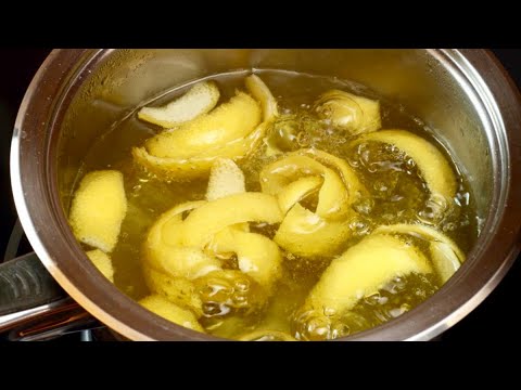 Boil Lemon Peels And Drink The Liquid, THIS Will Happen To Your Body!