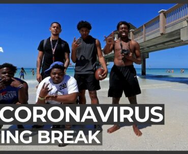 Many flock to Florida for spring break despite COVID-19 warnings