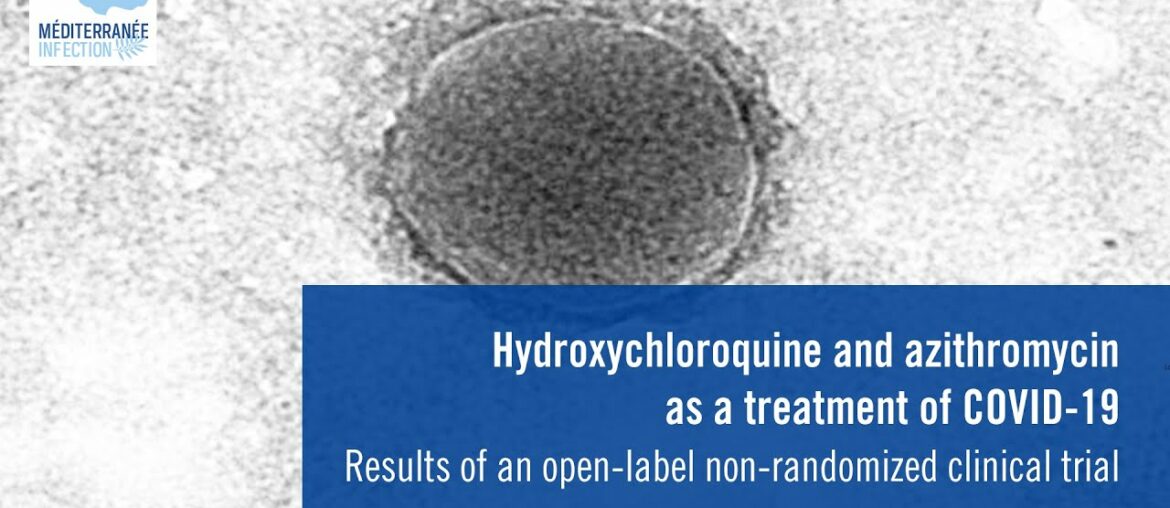 Hydroxychloroquine and azithromycin as a treatment of COVID-19