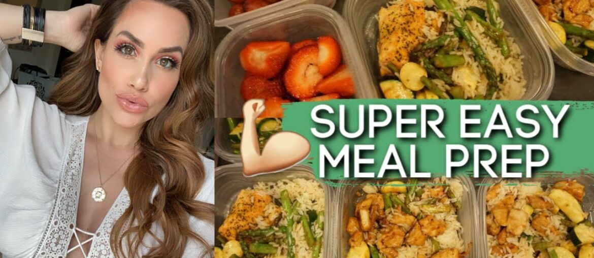 $25 Weight loss meal prep | SUPER EASY & only takes 1 hour!