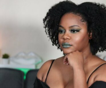 Green Smokey Look | Makeup Therapy, No Talking | GRWM | LQLove