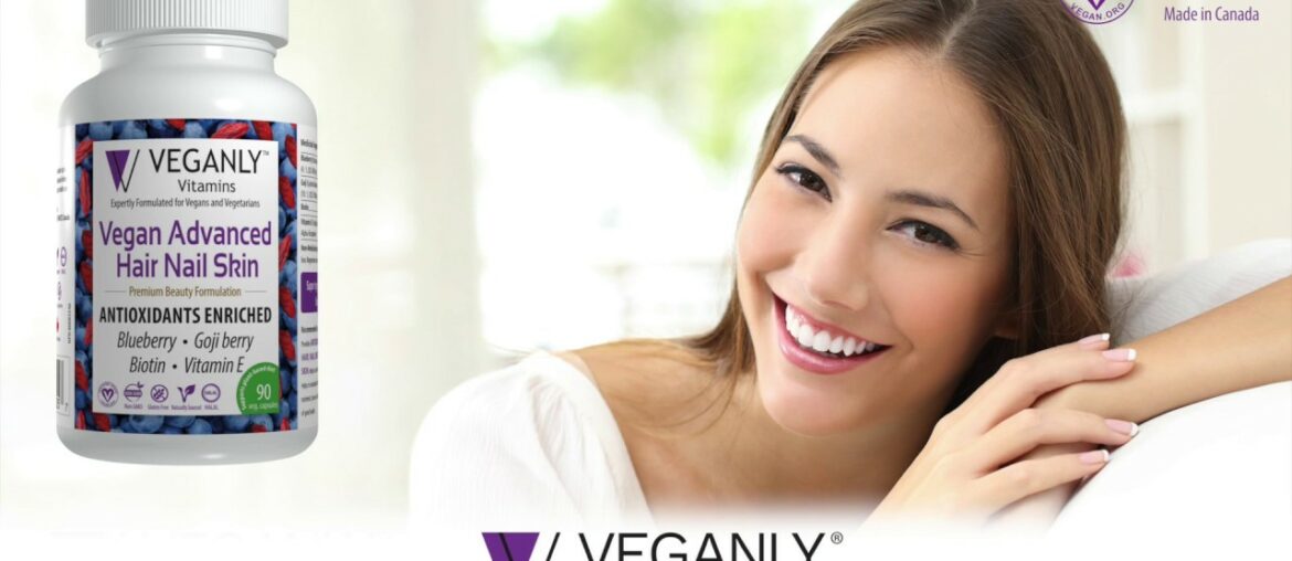 Vegan Hair Nail Skin by VEGANLY Vitamins- Video 2020